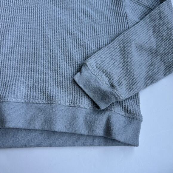 Olivia Kay Blue Waffle Knit Hoodie & Jogger Set - Medium - Picture 2 of 5